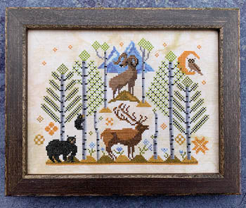Carriage house Samplings Nature's Peace cross stitch pattern