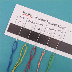 Yarn Tree Magnetic Needle Holder Cards