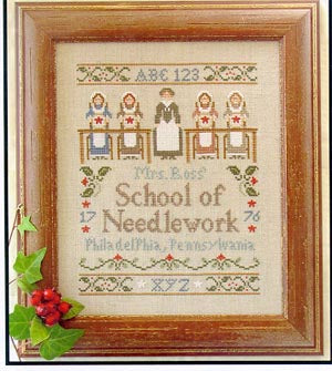 Little House Needleworks Needlework School LHN07 cross stitch pattern