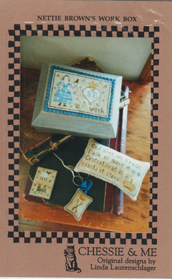 Chessie & Me Nettie Brown's Work Box cross stitch pattern