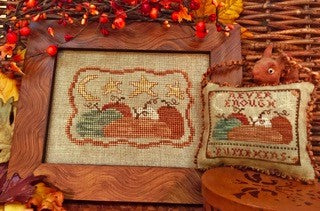 Homespun Elegance Never Enough Pumpkins CS-115 cross stitch pattern