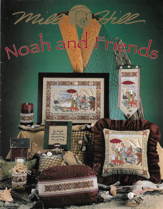 Mill Hill Noah and Friends cross stitch pattern