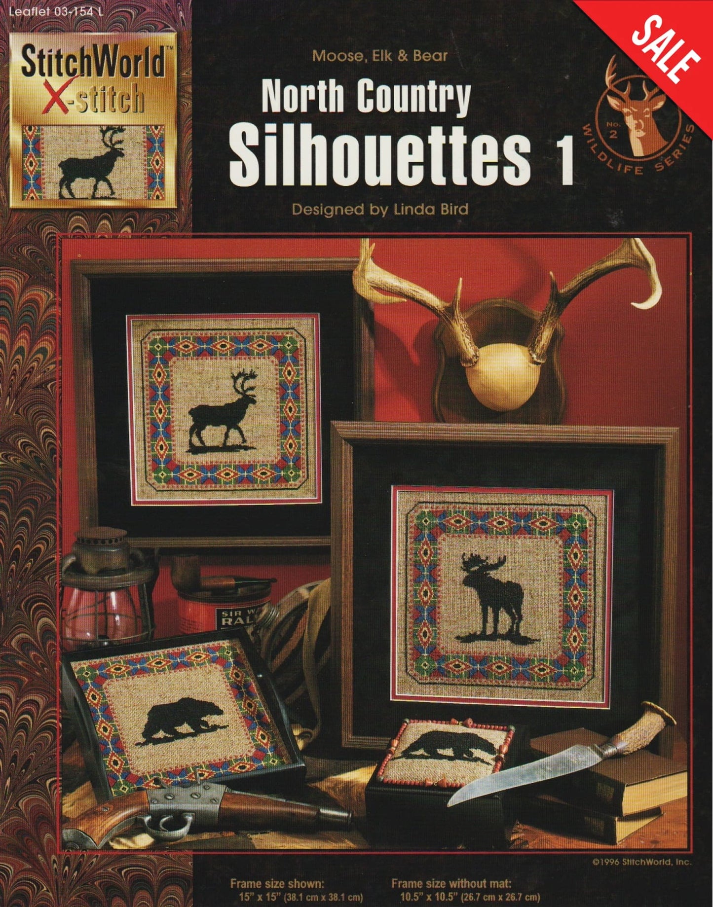 StitchWorld X-Stitch North Country Silhouettes 1 cross stitch pattern