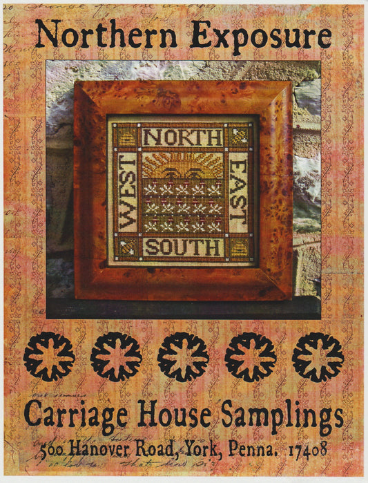 Carriage House Samplings Northern Exposure cross stitch pattern