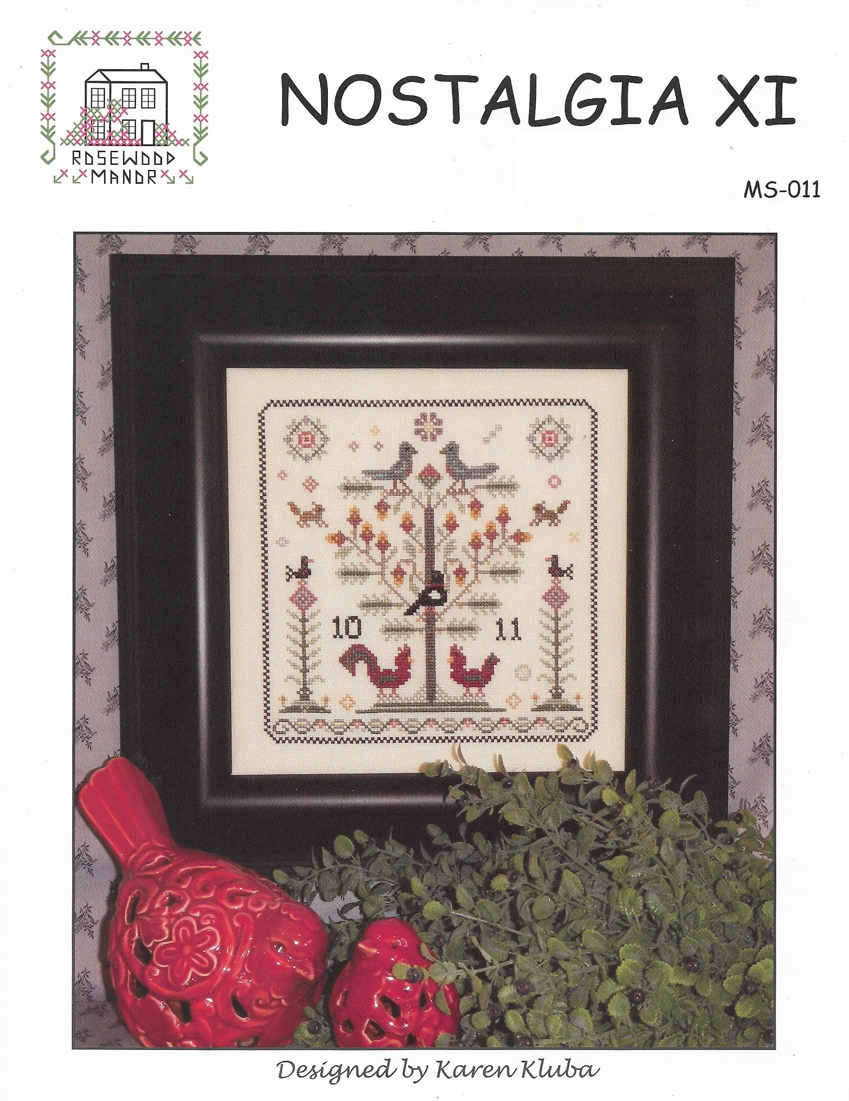 Rosewood Manor Nostalgia XI MS-011 cross stitch pattern