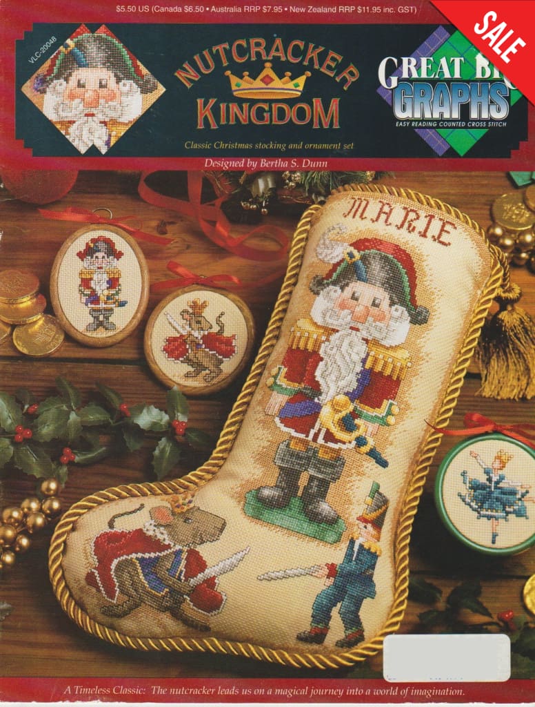 Great Big Graphics Nutcracker Kingdom VLC-20048 christmas cross stitch pattern