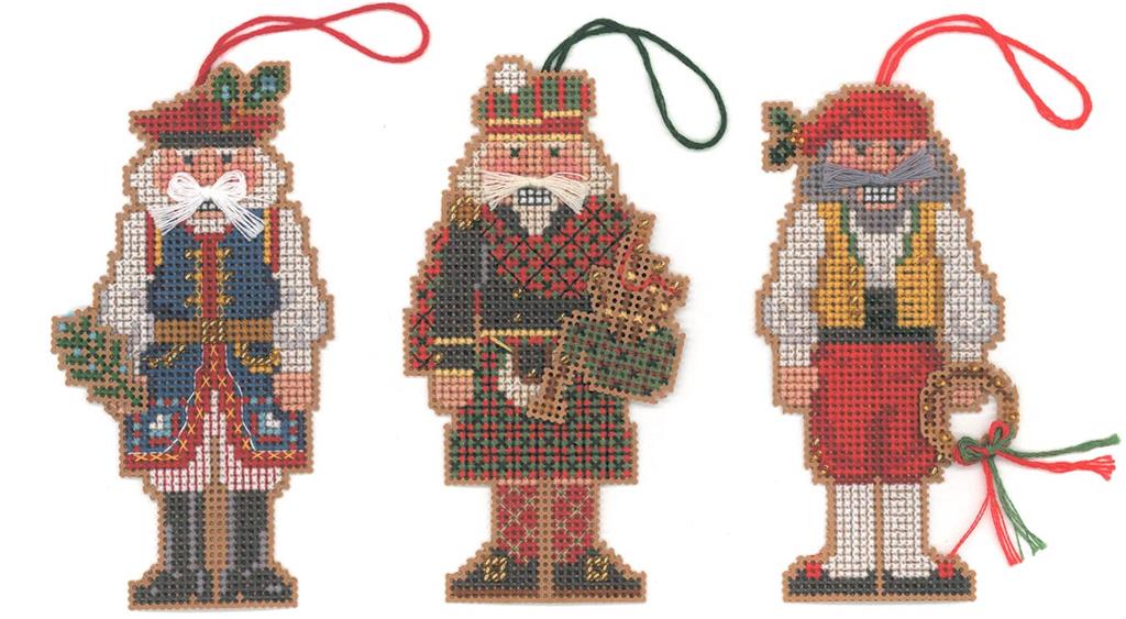 Nutcracker Ornaments I pattern