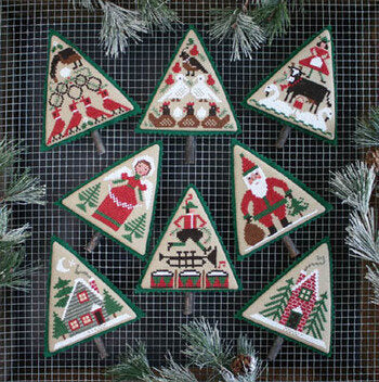Prairie Schooler O Christmas Tree PS183 cross stitch pattern