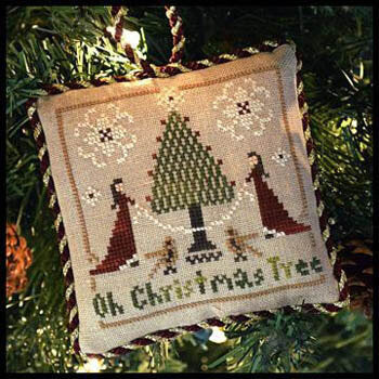 Little House Needleworks Oh Christmas Tree (Sampler Tree) cross stitch pattern
