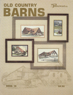 Puckerbrush Old Country Barns 14 cross stitch pattern