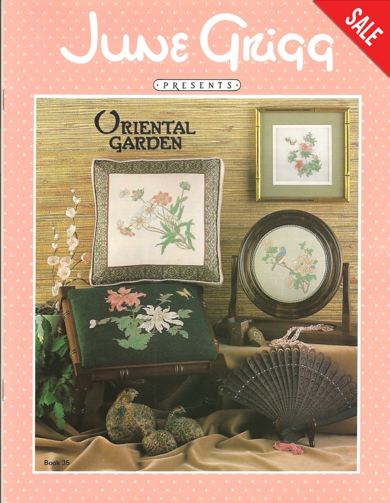 June Grigg Oriental Garden cross stitch pattern