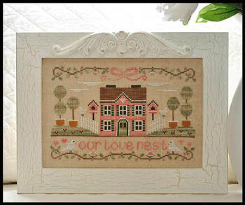Country Cottage Needleworks Our Love Nest CCN60 cross stitch pattern