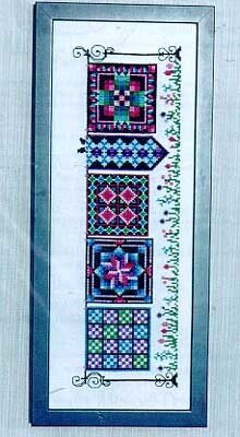 Ursula Michael Designs Parade of Quilts 215 cross stitch pattern