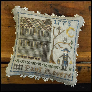 Little House Needleworks Paul Revere cross stitch pattern
