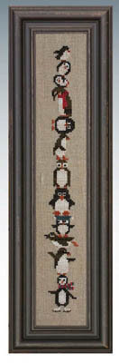 Trilogy Penguins cross stitch pattern