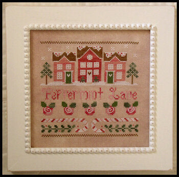 Country Cottage Needleworks Peppermint Lane christmas cross stitch pattern