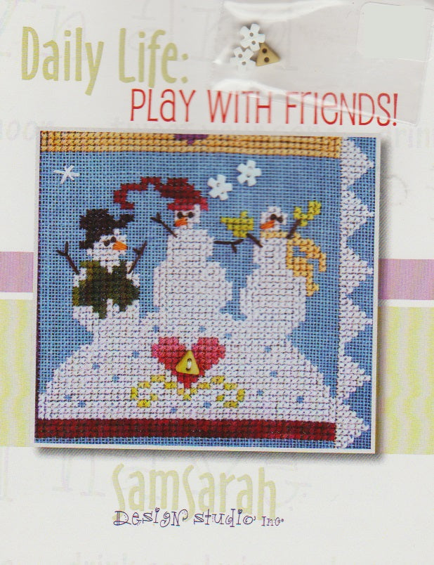 Learning Friends Pattern Play With Friends! pattern – Sandra's Stitch Stash