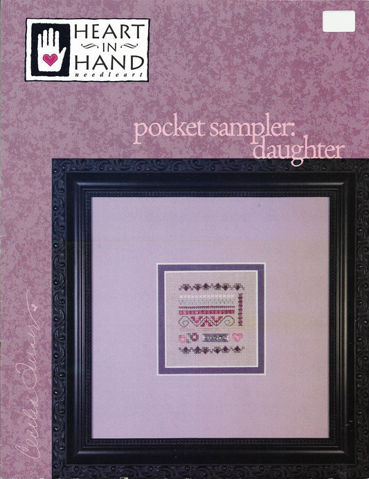 Heart in Hand Pocket Sampler: Daughter  cross stitch pattern
