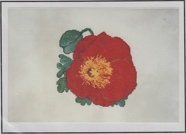 Silver Lining Poppy Love SL160 cross stitch patter