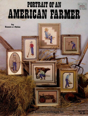 Jeanette Crews Portrait of an American Farmer 81 cross stitch pattern