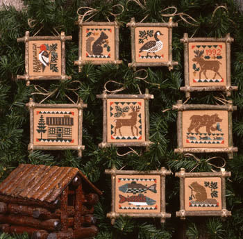 Prairie Schooler Prairie Lodge PS38 cross stitch pattern