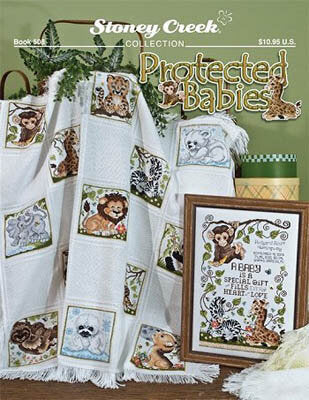 Stoney Creek Protected Babies BK508 endangered animals cross stitch pattern