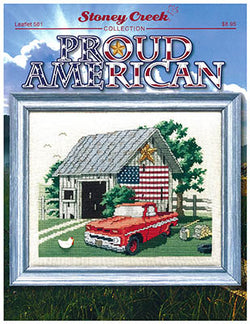 Stoney Creek Proud American LFT581 patriotic cross stitch pattern