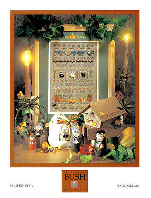 Shepherds Bush Pumpkin Stew halloween SB29 cross stitch pattern