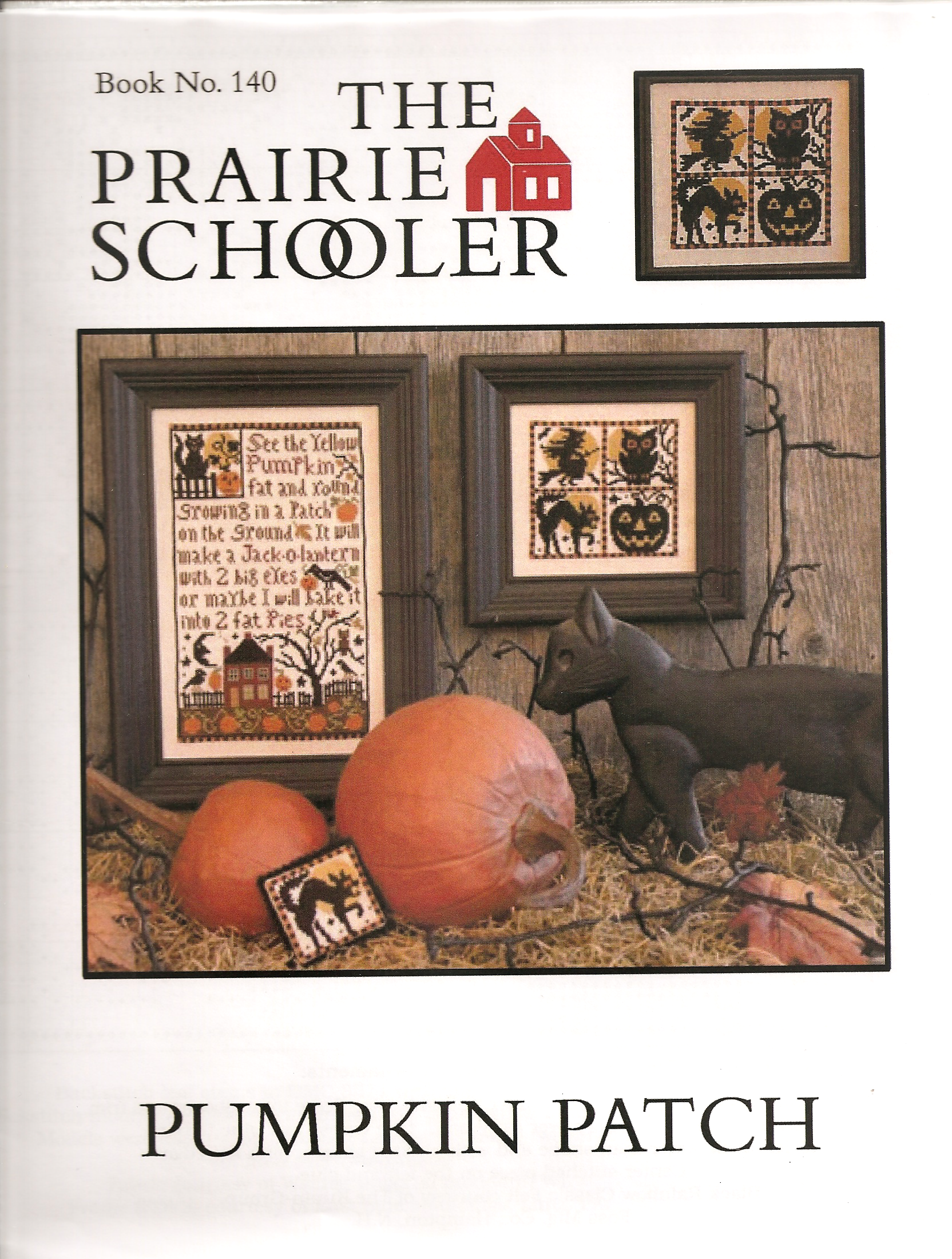 Prairie Schooler Pumpkin Patch 140 cross stitch pattern