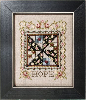 Stoney Creek Quilted With Love - Hope QLS005 cross stitch pattern