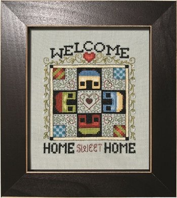 Stoney Creek Quilted With Love - Welcome QLS007 cross stitch pattern