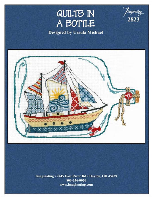 Imaginating Quilts In A Bottle 2823 quilt crosss titch pattern