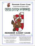 Cross Stitch Wonders Carolyn Manning Reindeer Candy Cane Critter Christmas Cross stitch pattern