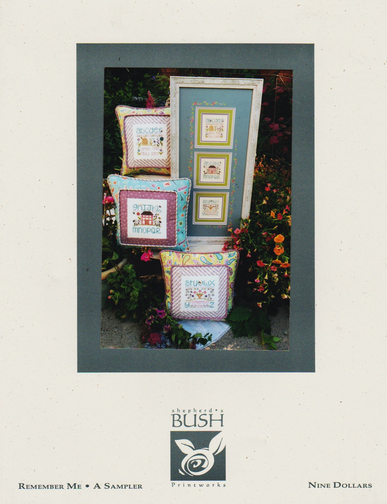 Shepherd's Bush Remember Me cross stitch pattern