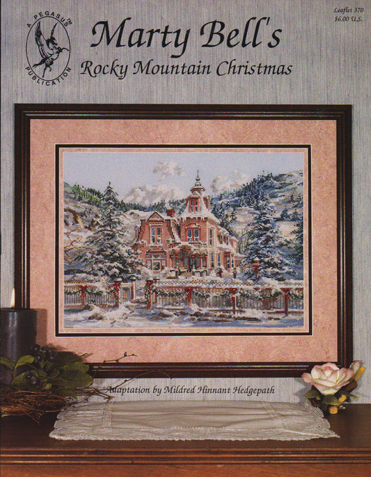 Pegasus Rocky Mountain Christmas Marty Bell 370 cross stitch pattern