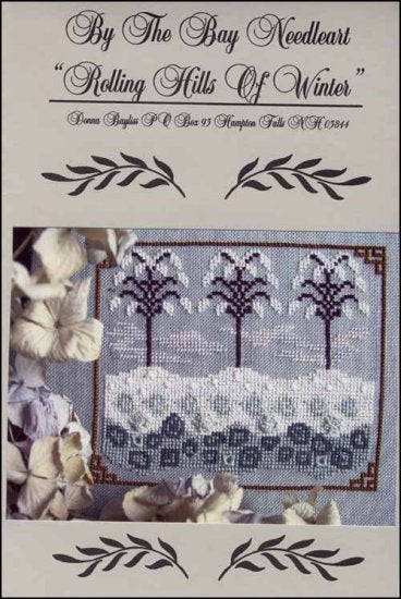 By The Bay Needleart Rolling Hills Of Winter cross stitch pattern