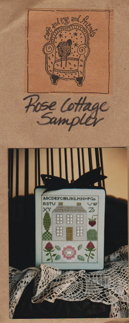 Ewe & Eye Rose Cottage Sampler cross stitch pattern