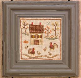 Bent Creek Autumn Snapperland - Turkey Farm BC543 cross stitch pattern