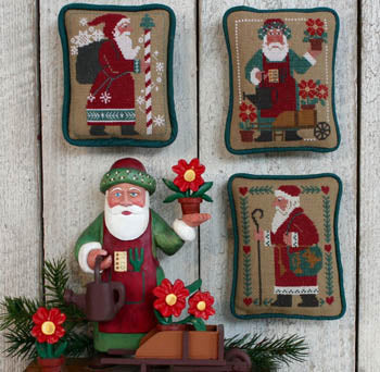 Prairie Schooler Santas Revisited III cross stitch pattern