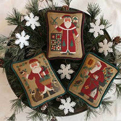 Prairie Schooler Santas Revisited cross stitch pattern