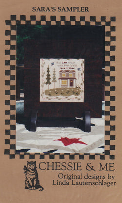 Chessie & Me Sara's Sampler cross stitch pattern