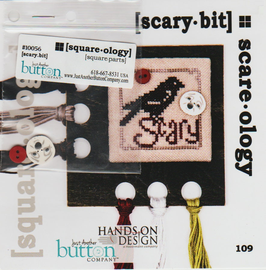 Hands On Design Scary-bit Scare-ology halloween cross stitch pattern