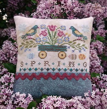 Lila's Studion Seasons - Spring cross stitch pattern