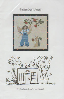 Raise The Roof September's Angel cross stitch pattern