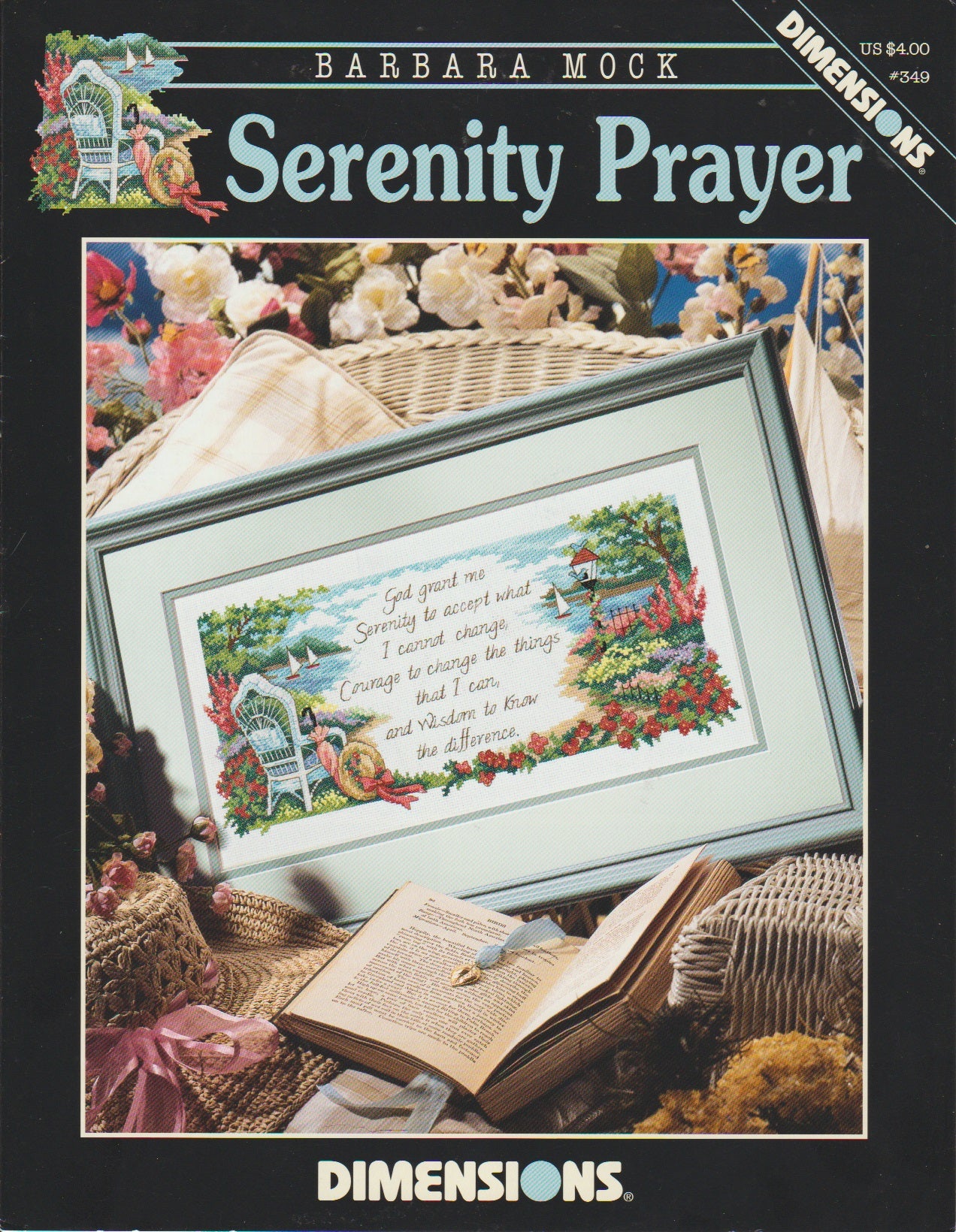 Dimensions Serenity Prayer 349 cross stitch pattern