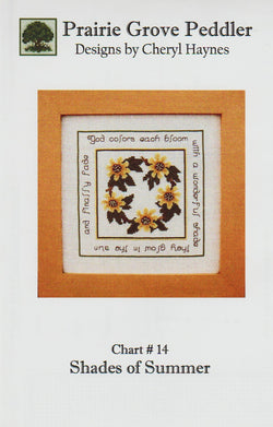 Prairie Grove Peddler Shades of Summer cross stitch pattern