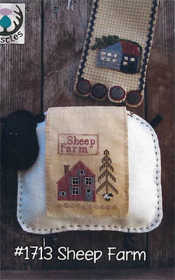 Thistles Sheep Farm cross stitch pattern