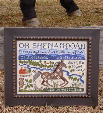 Carriage House Samplings Shenandoah cross stitch pattern