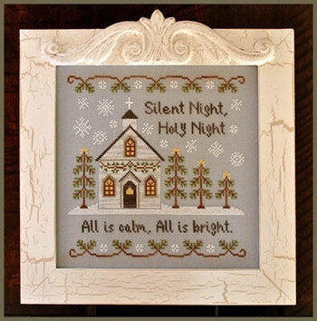 Country Cottage Needleworks Silent Night cross stitch pattern