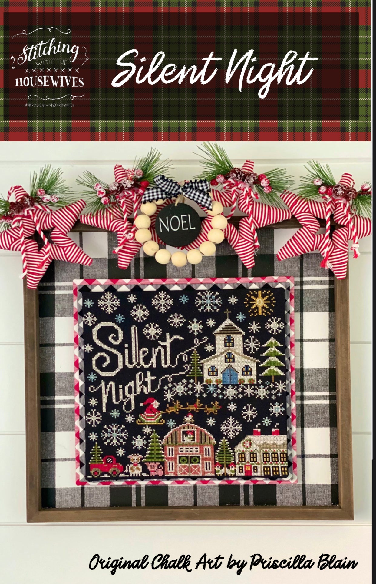 Stitching Housewives Silent Night christmas cross stitch pattern